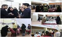 حضور دانشجویان دانشکده علوم پزشکی گراش در نمایشگاه کتاب شیراز